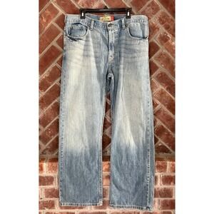 Vintage Y2K Old Navy Jeans Mens Size 38x34 Low Rise Boot Cut Straight